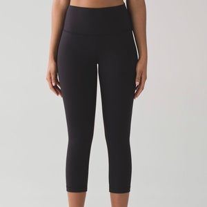 Lululemon Wunder Under Crop (Hi-Rise)*Full-On Luon 21” (6)